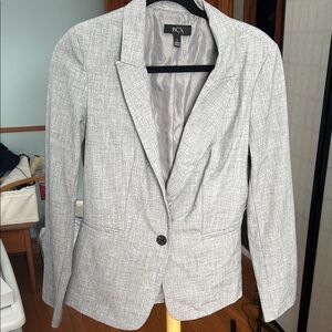 BCX Light Gray Blazer